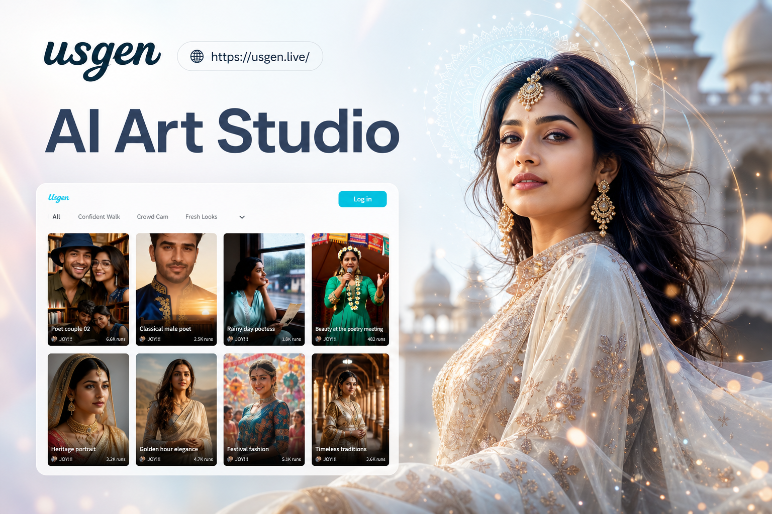 HD Indian nudes AI portrait sample