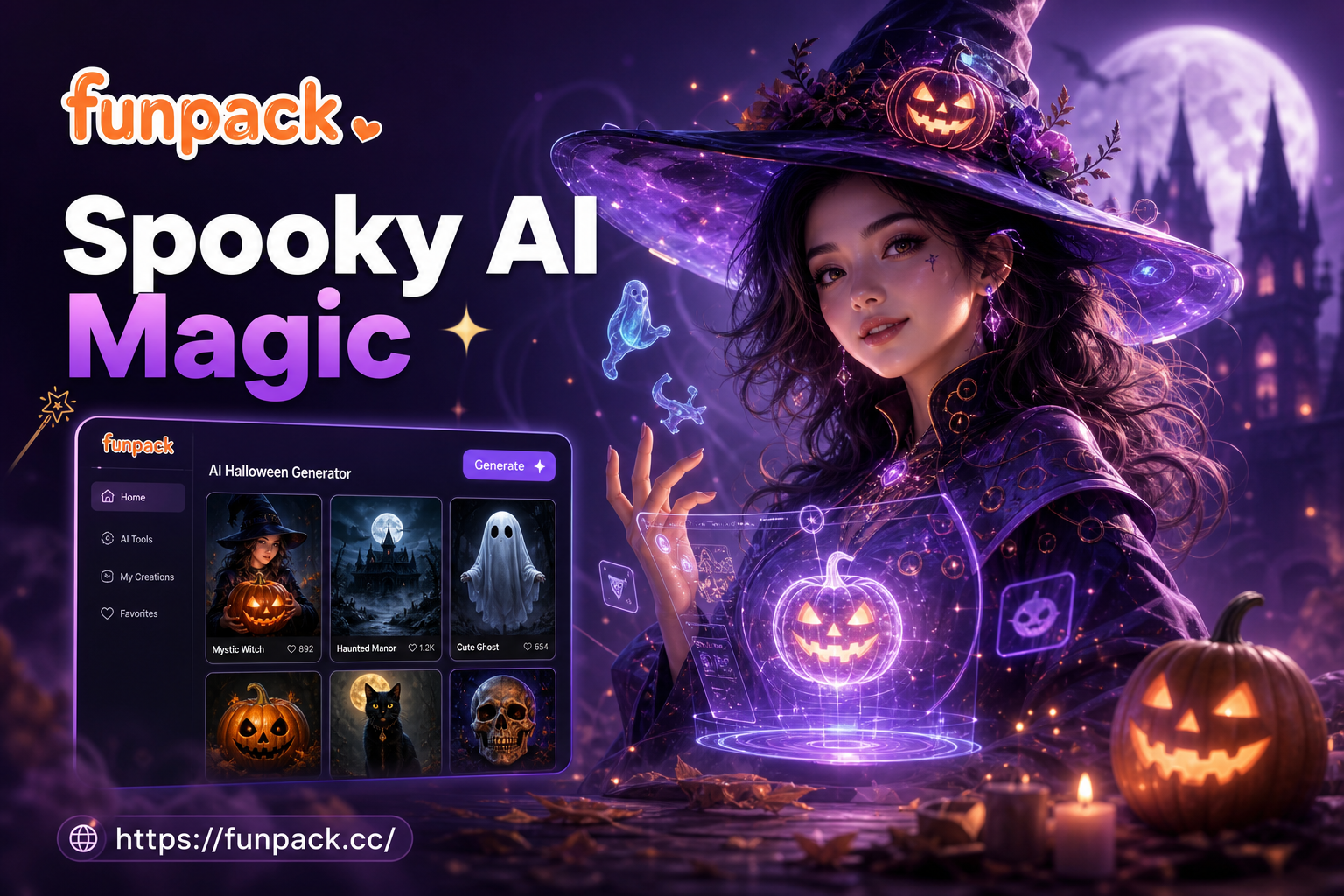 Gruselig & spektakulär: Erschaffe Halloween-Magie mit KI
