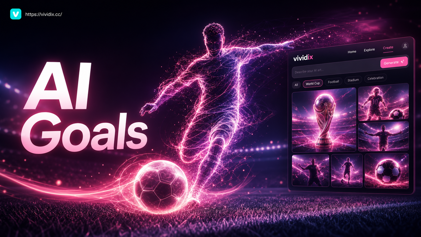 Create Epic Football AI Art: World Cup & FIFA Style Images