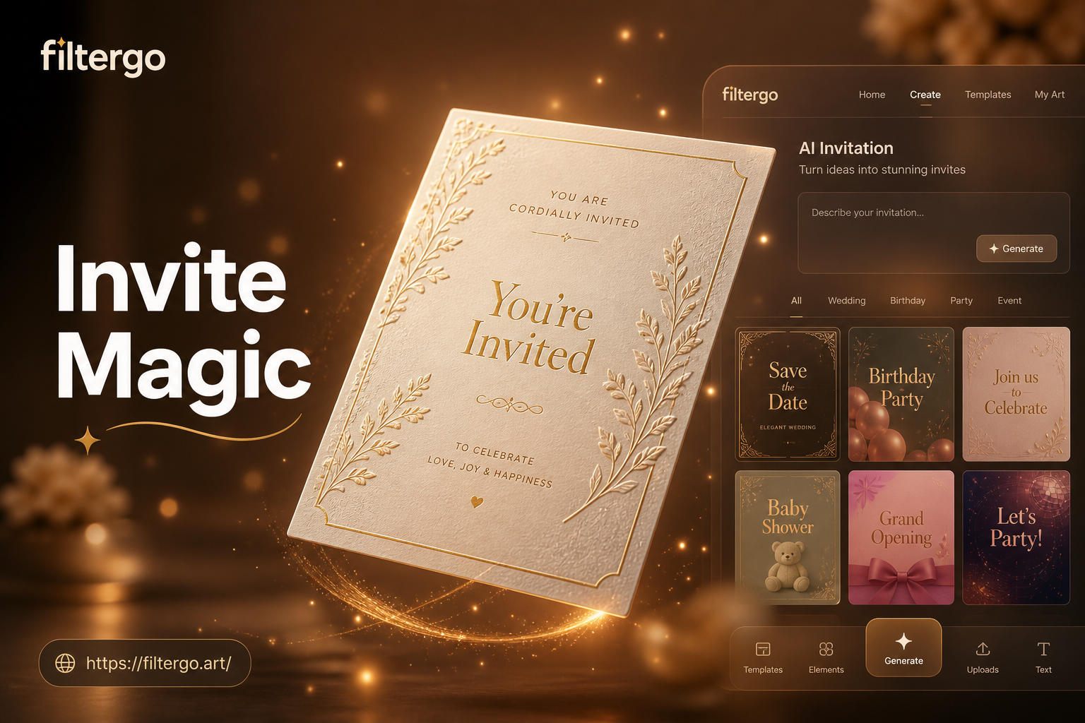 Design Custom Wedding Invitations | Free Online Templates