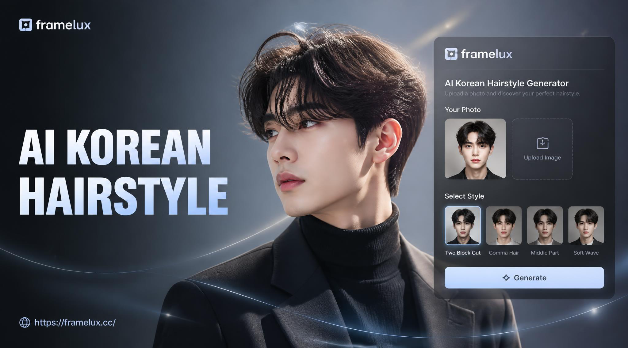 Korean Male Hairstyle AI: Visualize Cuts Instantly