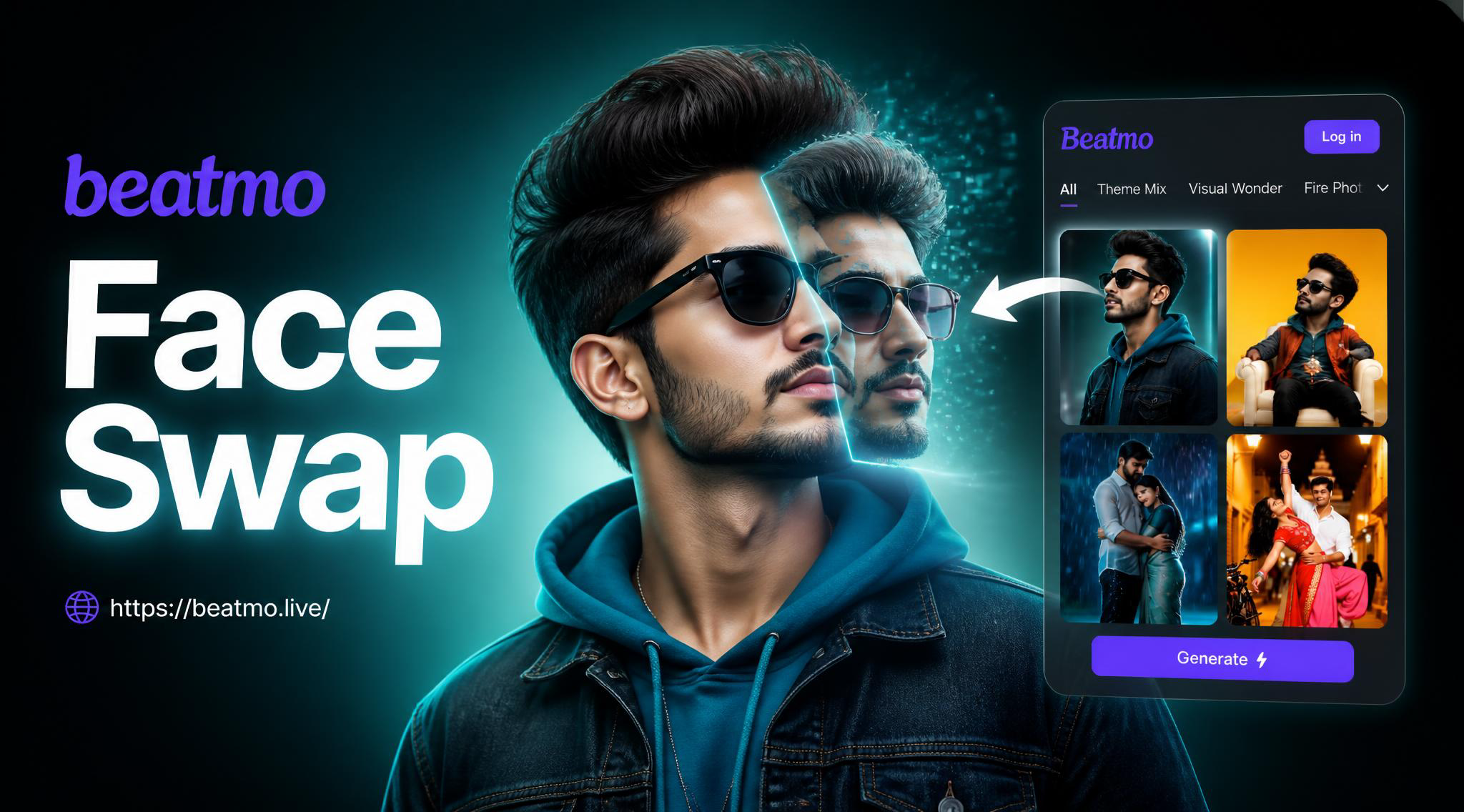 Pixlr Face Swap: AI Face Exchange Tool