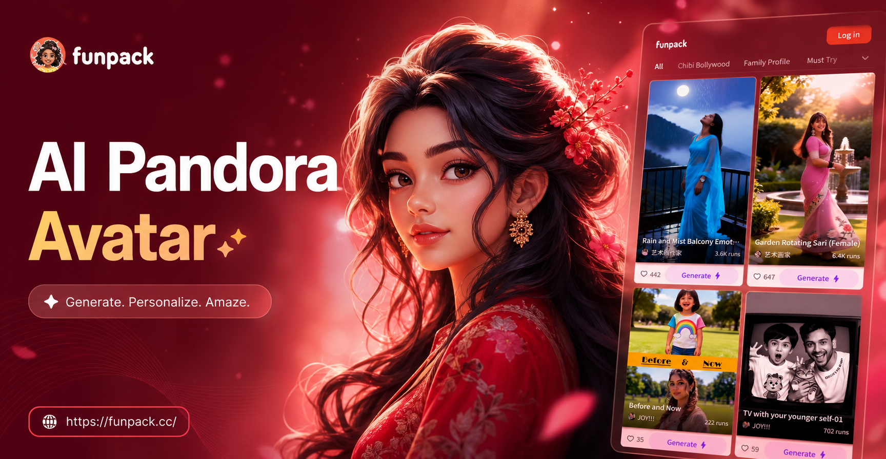 KI-generiertes Beispiel einer Pandora-Avatar-Verwandlung