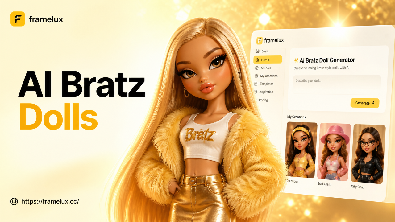 AI Bratz Doll Filter Online: Turn Your Photo into Art