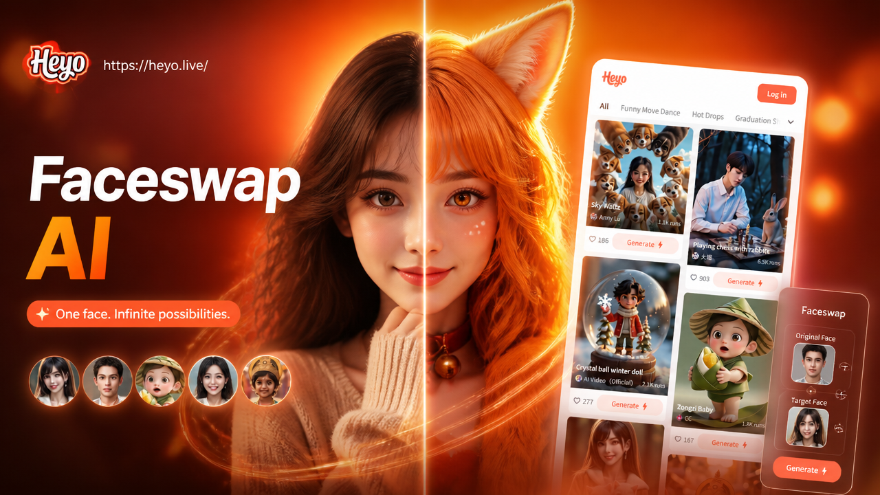 Face Swap AI: Swap Faces in Videos & Photos