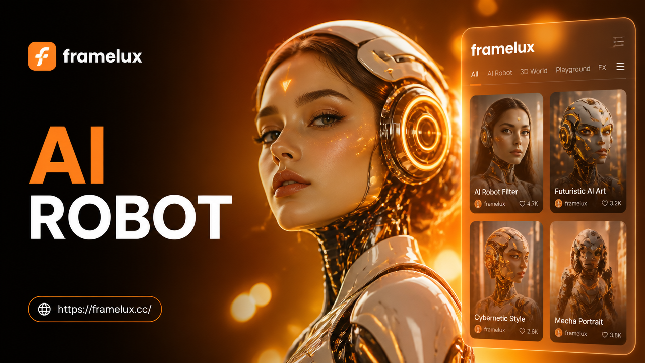 Create Robotic AI Art with the AI Robot Filter
