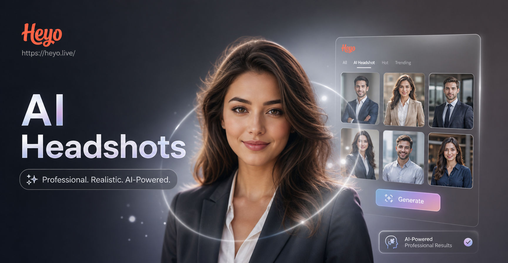 Custom AI Professional Headshots in Minutes
