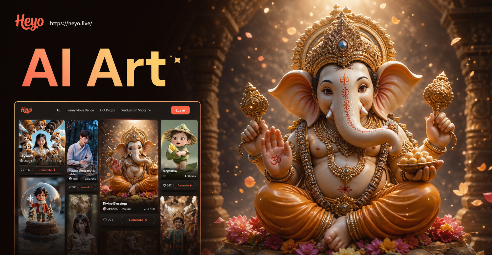 Create Divine AI Ganesh Images in Seconds