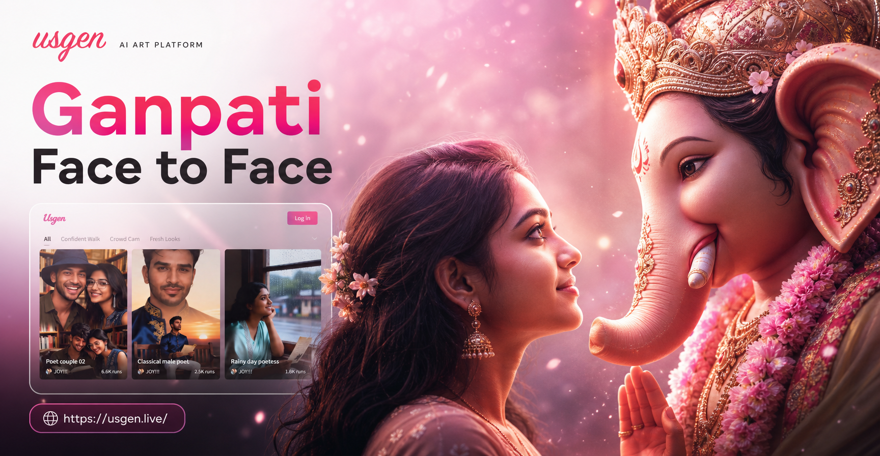 Create Ganpati Face-to-Face AI Photos Instantly