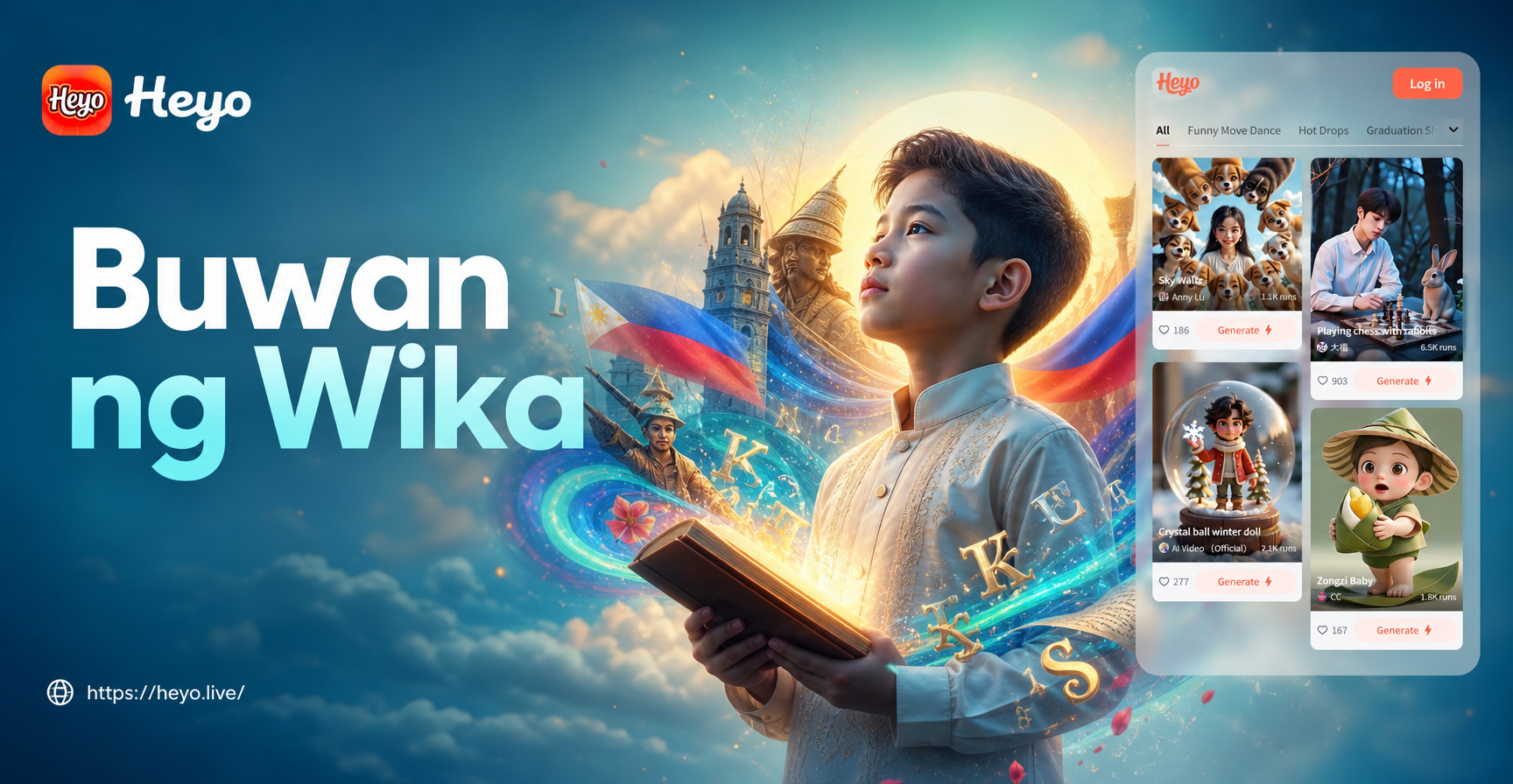 Design Buwan ng Wika Posters with AI in Minutes