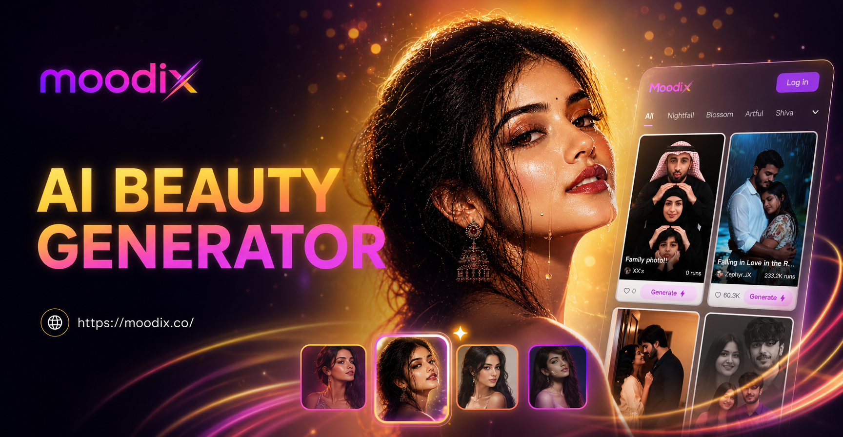 Create Stunning AI Portraits: Your Digital Beauty Studio