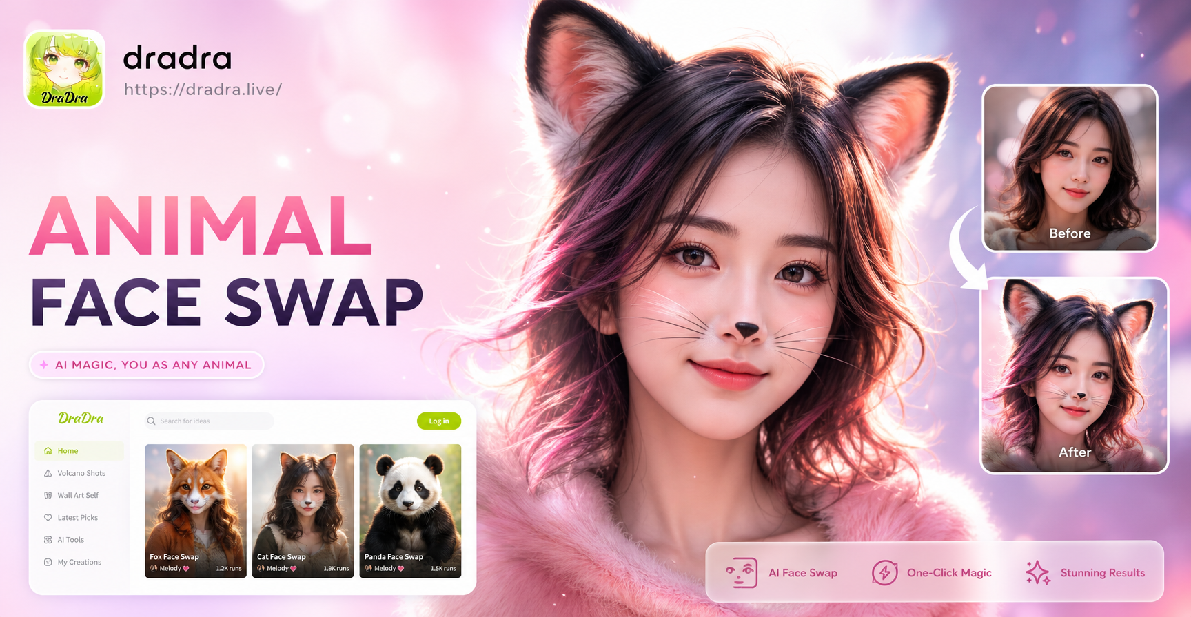 Intercambio de Cara de Animal: Transforma Fotos con la Magia de la IA