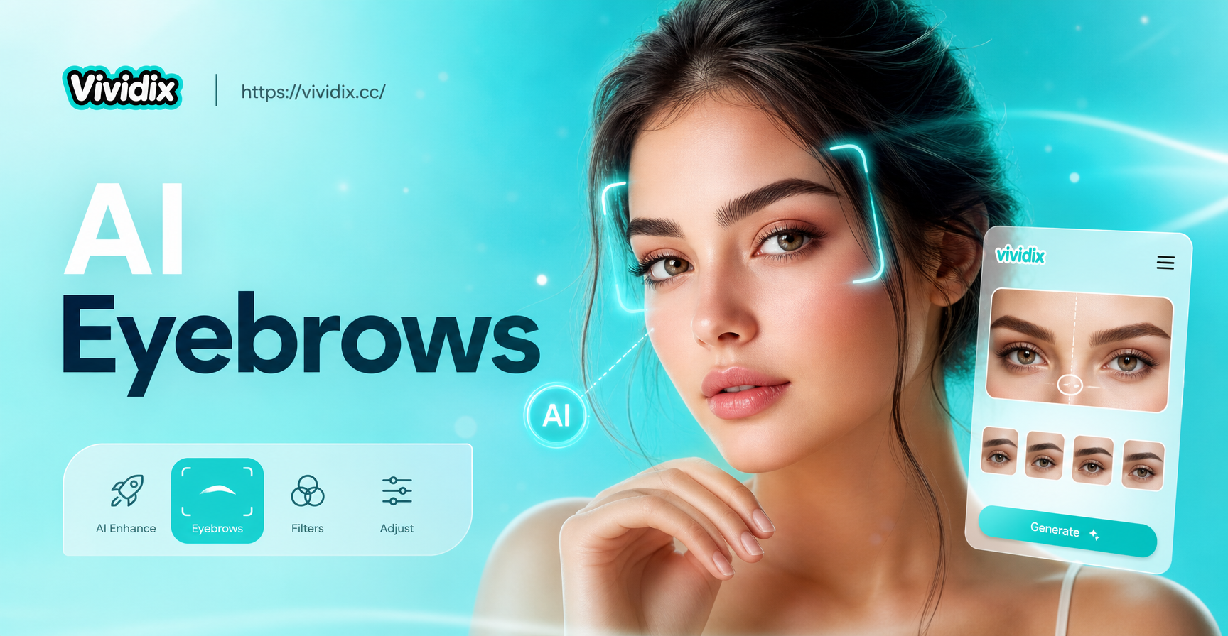 AI Eyebrow Filter: Perfektioniere deinen Bogen & deine Form in Sekunden