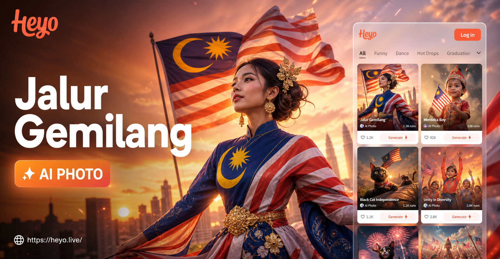 Create Patriotic AI Photos with Malaysia Flag Magic