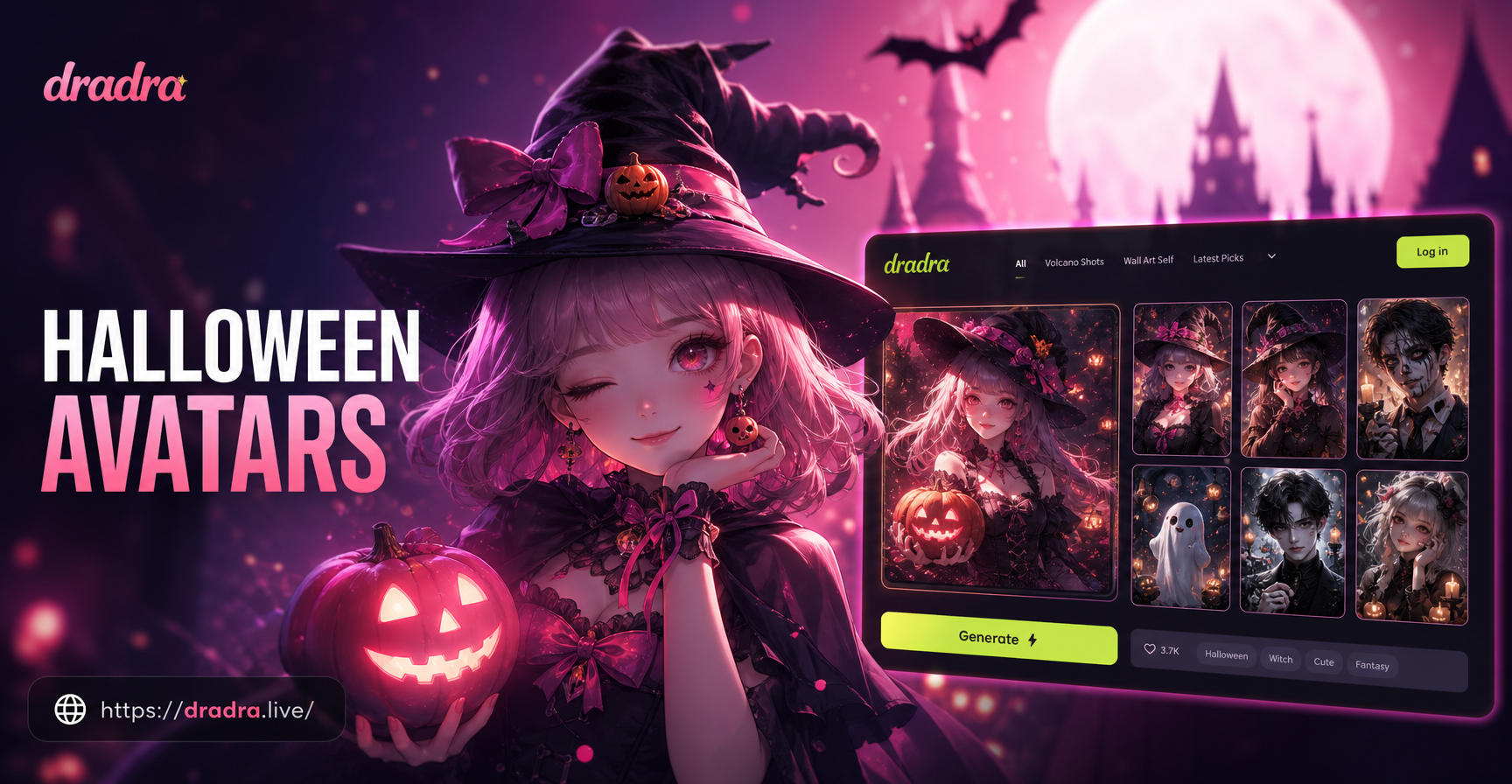 Crea Avatares de Halloween Espeluznantes con IA