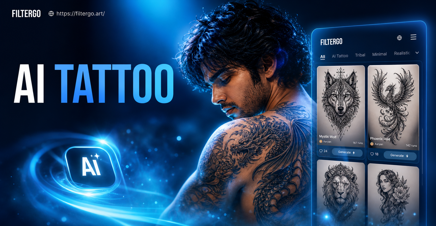 Create Custom Tattoo Designs with AI