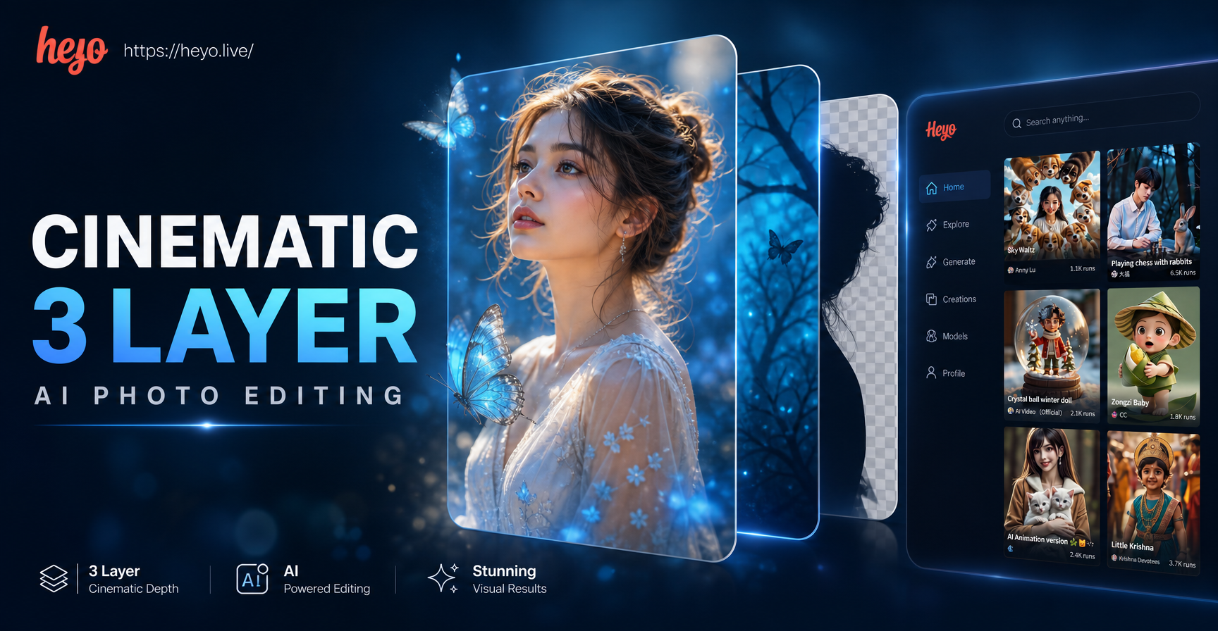 Cinematic 3 Layer AI Photo Editing: Professional Style Made Easy