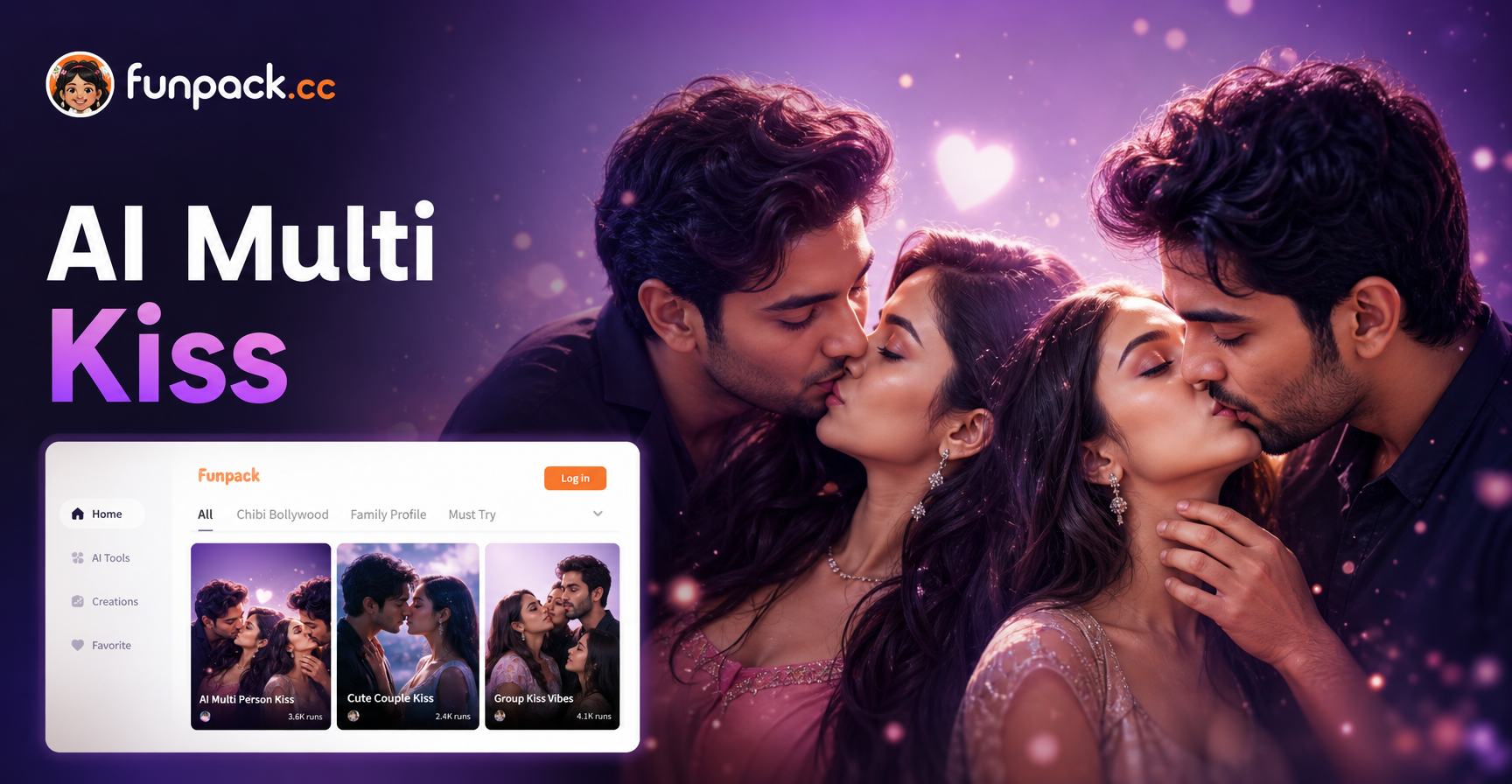 AI Multi Person Kiss: Group Photo Magic & Virtual Moments