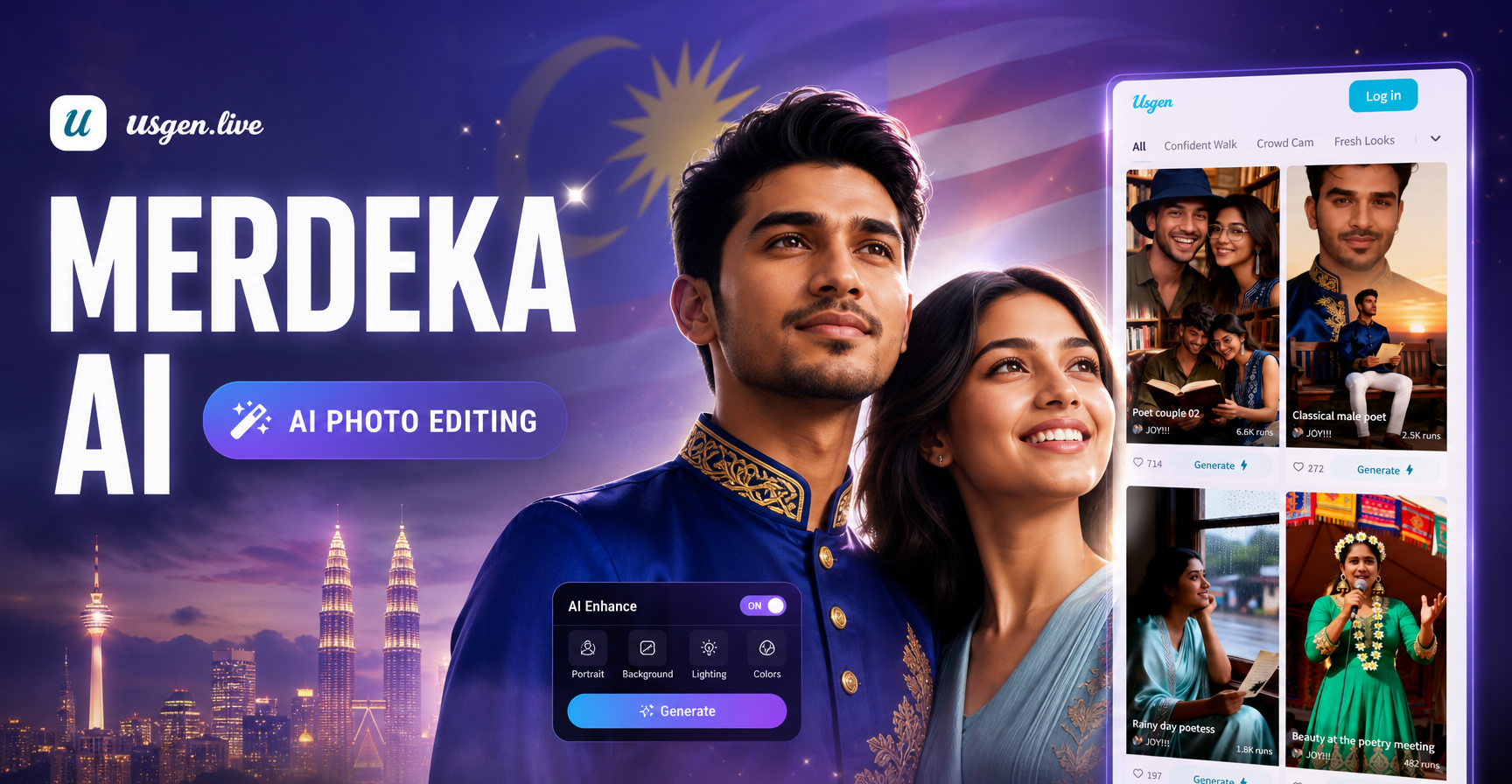Edición de Fotos Merdeka con IA: Transforma Imágenes con Orgullo Indonesio