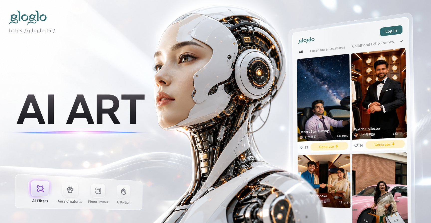 AI Robot Filter: Transform Photos into Futuristic Android Art