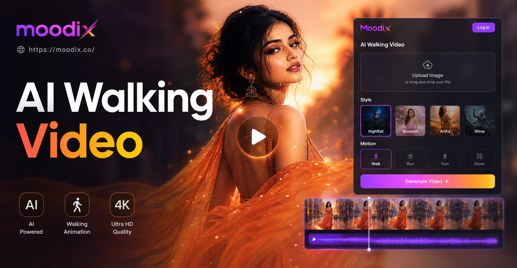 AI Walking Video Generator: Animate Photos Instantly