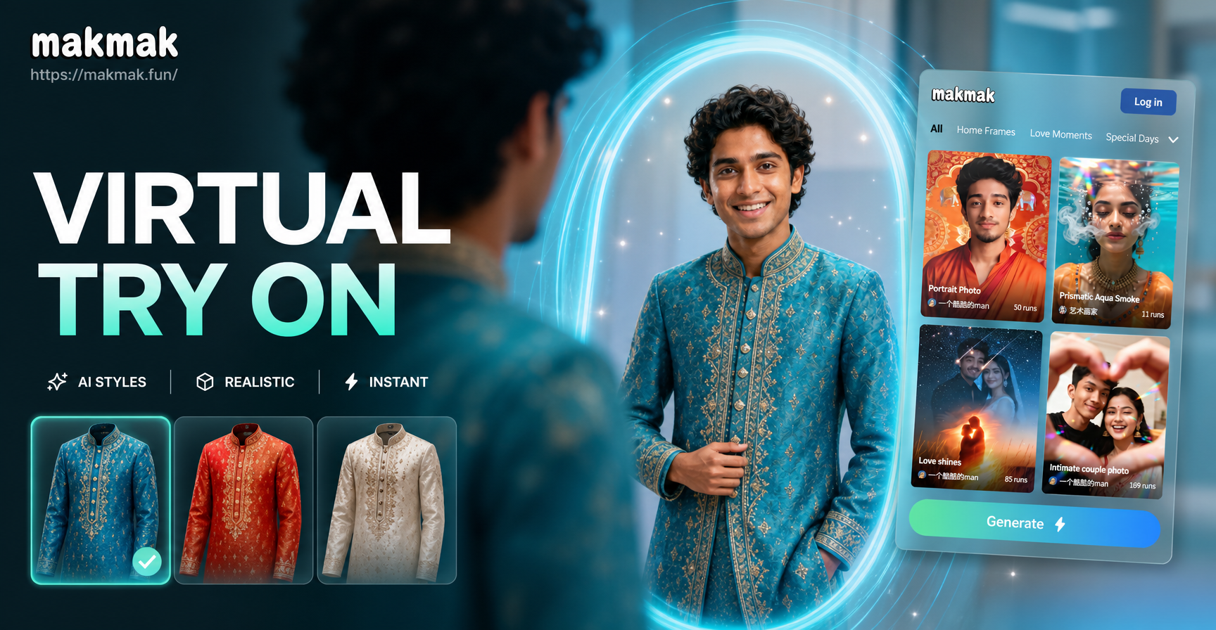 AI virtual try on clothes preview