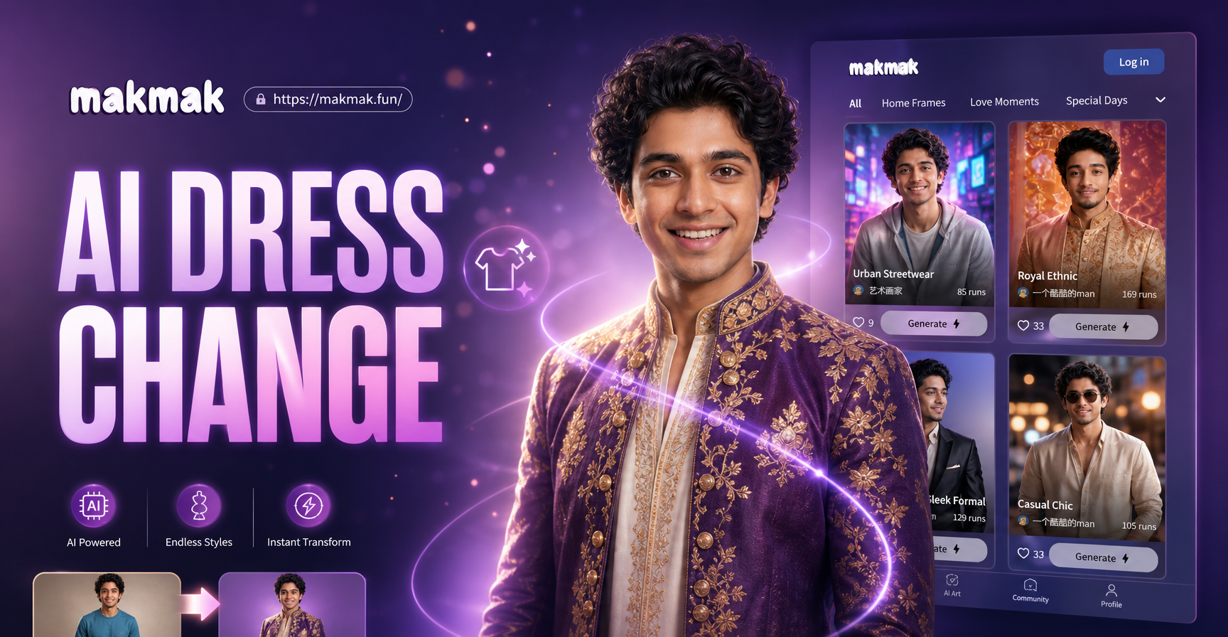 AI Change Dress Clothes: Virtual Try On & Style Transformation