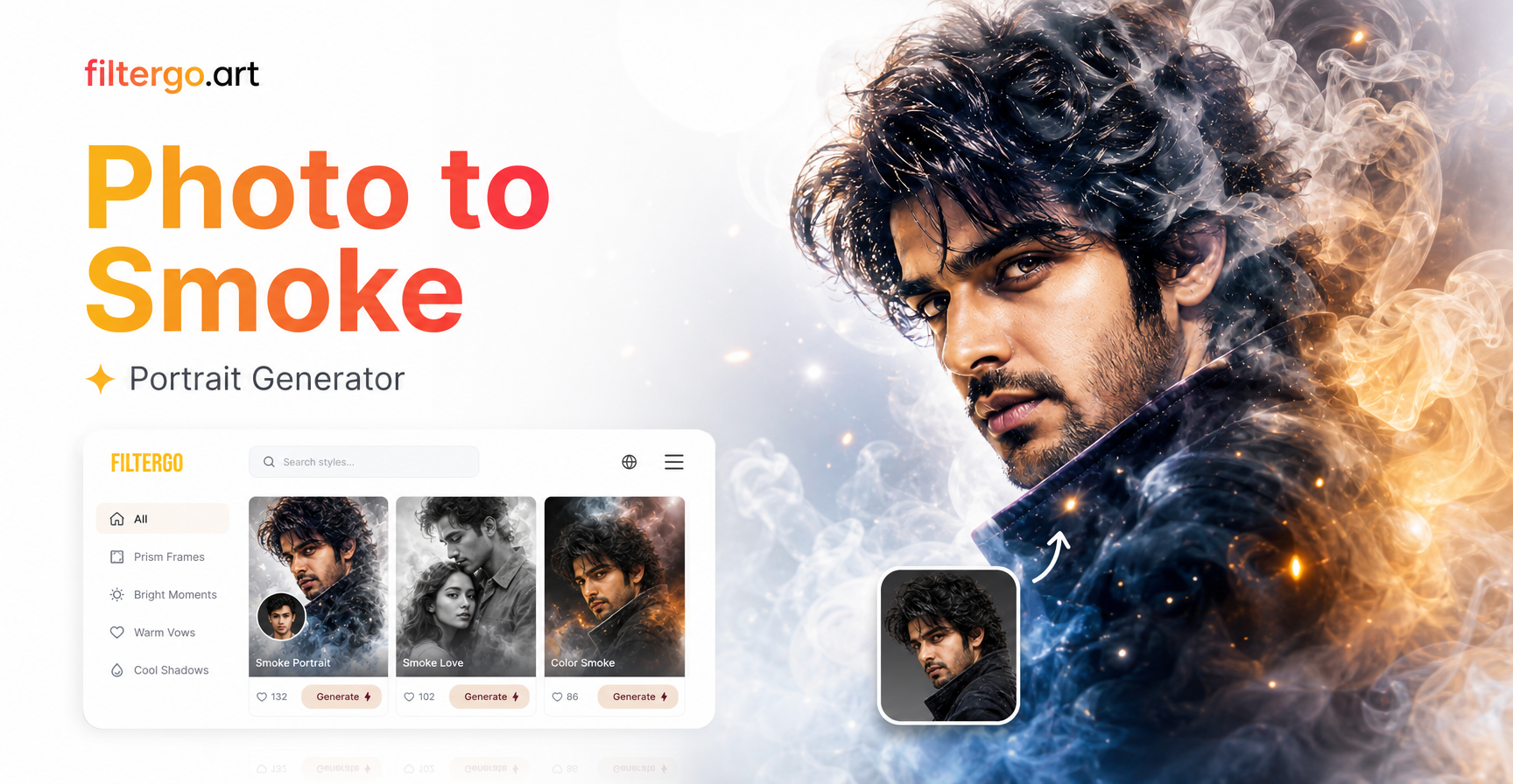 Smoke Portrait Effect: Transform Your Photos with AI