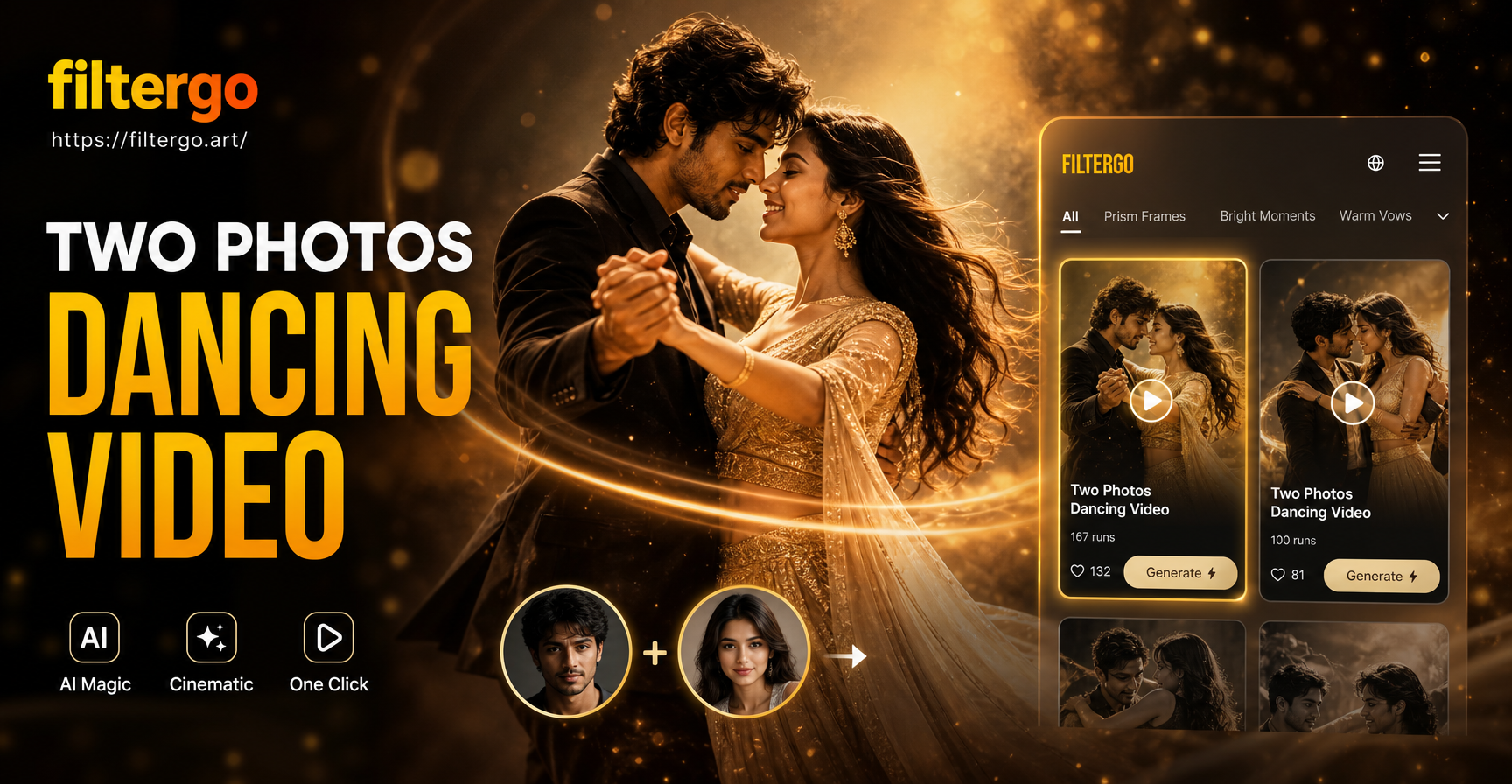 Create a Romantic Dance Video From Two Photos