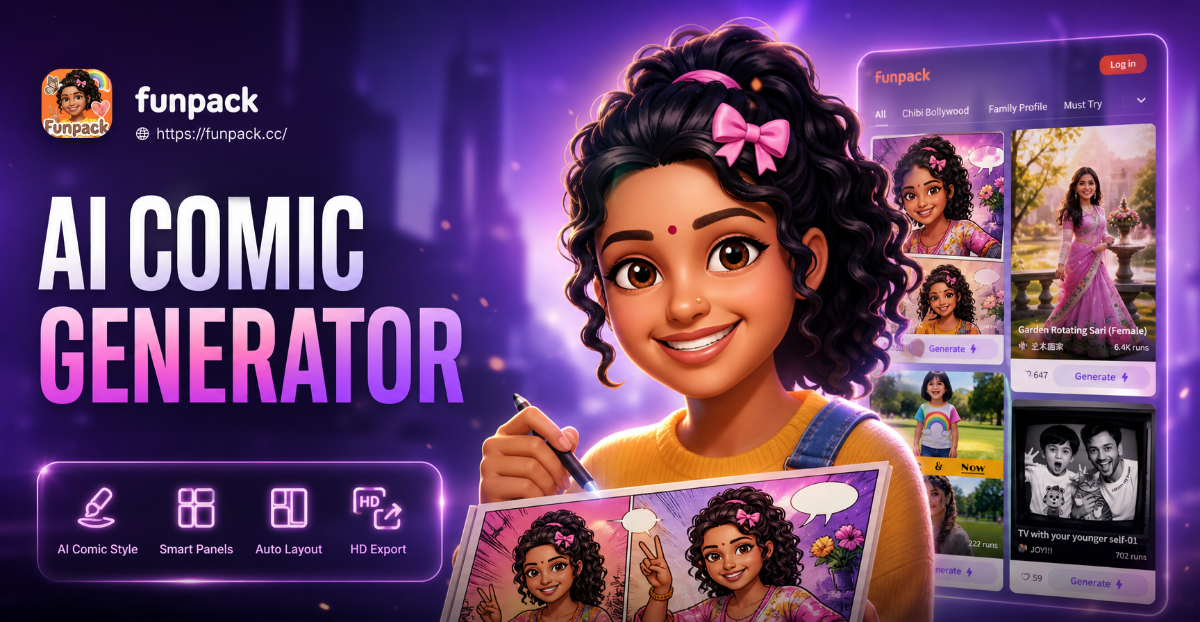 Create Comic Art Like a Pro with AI Comic Book Maker