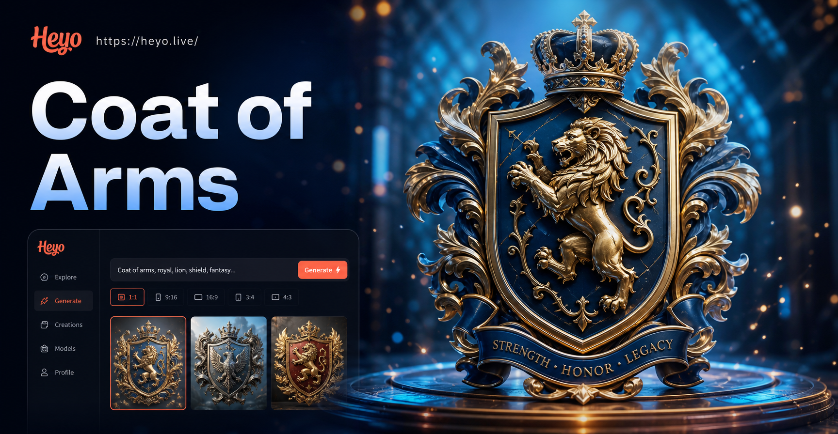 Design Your Own Coat of Arms | Free Online Creator Tool