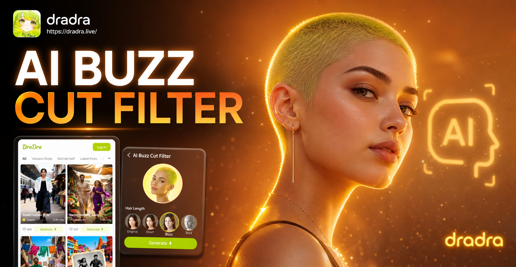Filter Cukur Rambut AI: Coba Gaya Rambut Virtual Gratis