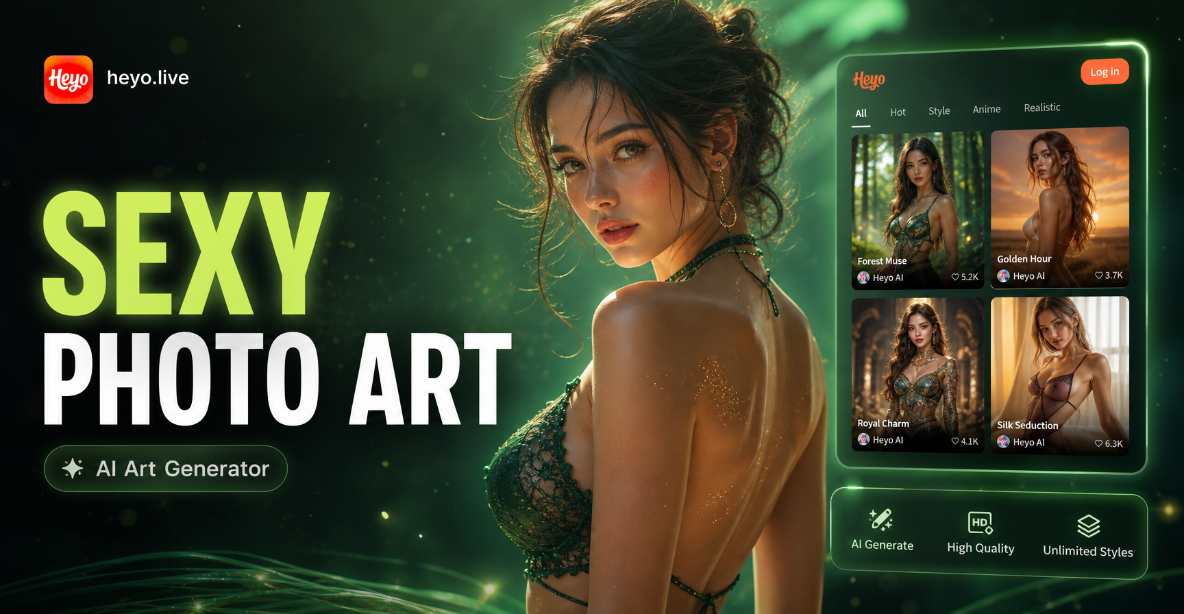 Create Seductive AI Art Photos in Seconds