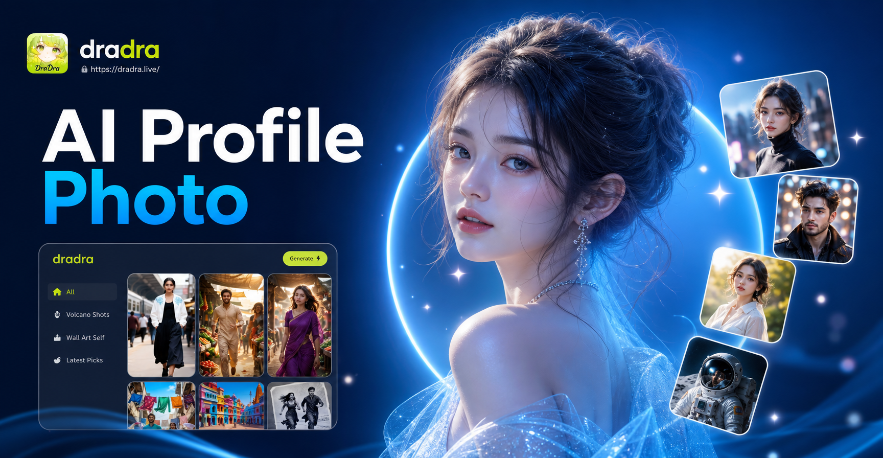 Professional AI Profile Photos Instantly