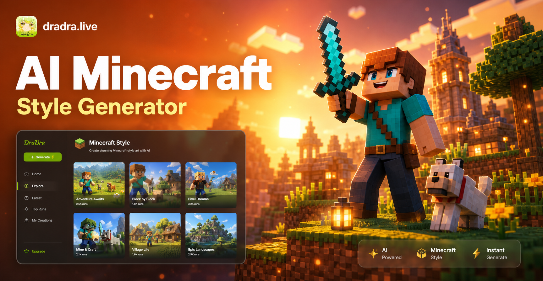 Transform Your World: AI Minecraft Style Generator