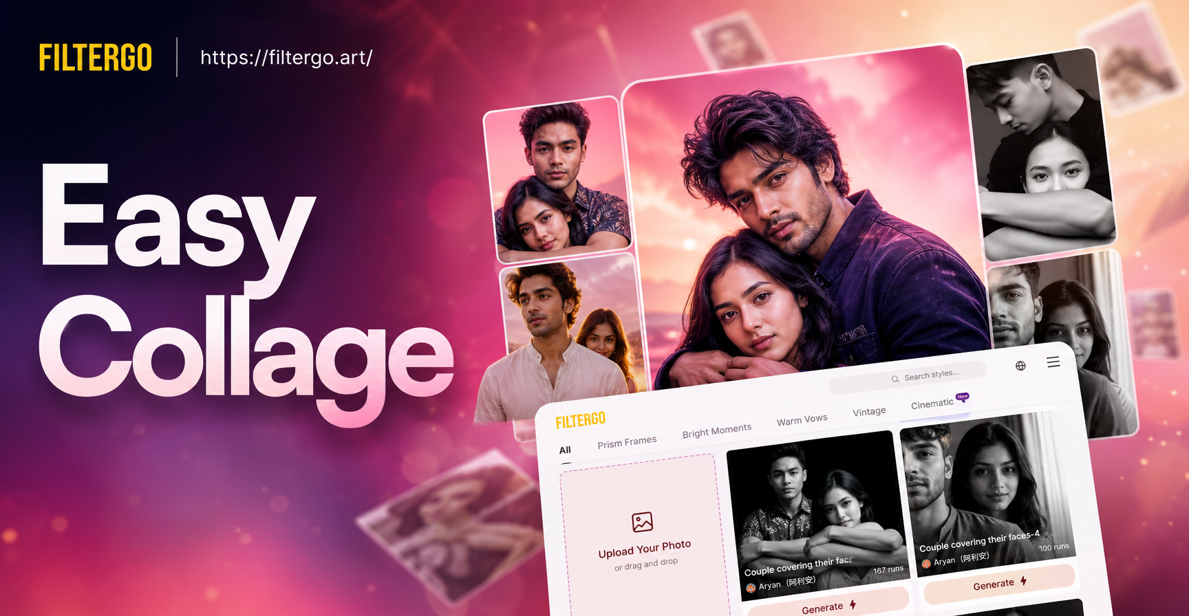 Create Stunning Photo Collages Instantly With AI