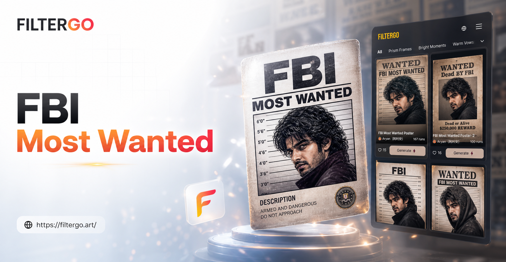 Create Your Own FBI Wanted Poster in Minutes