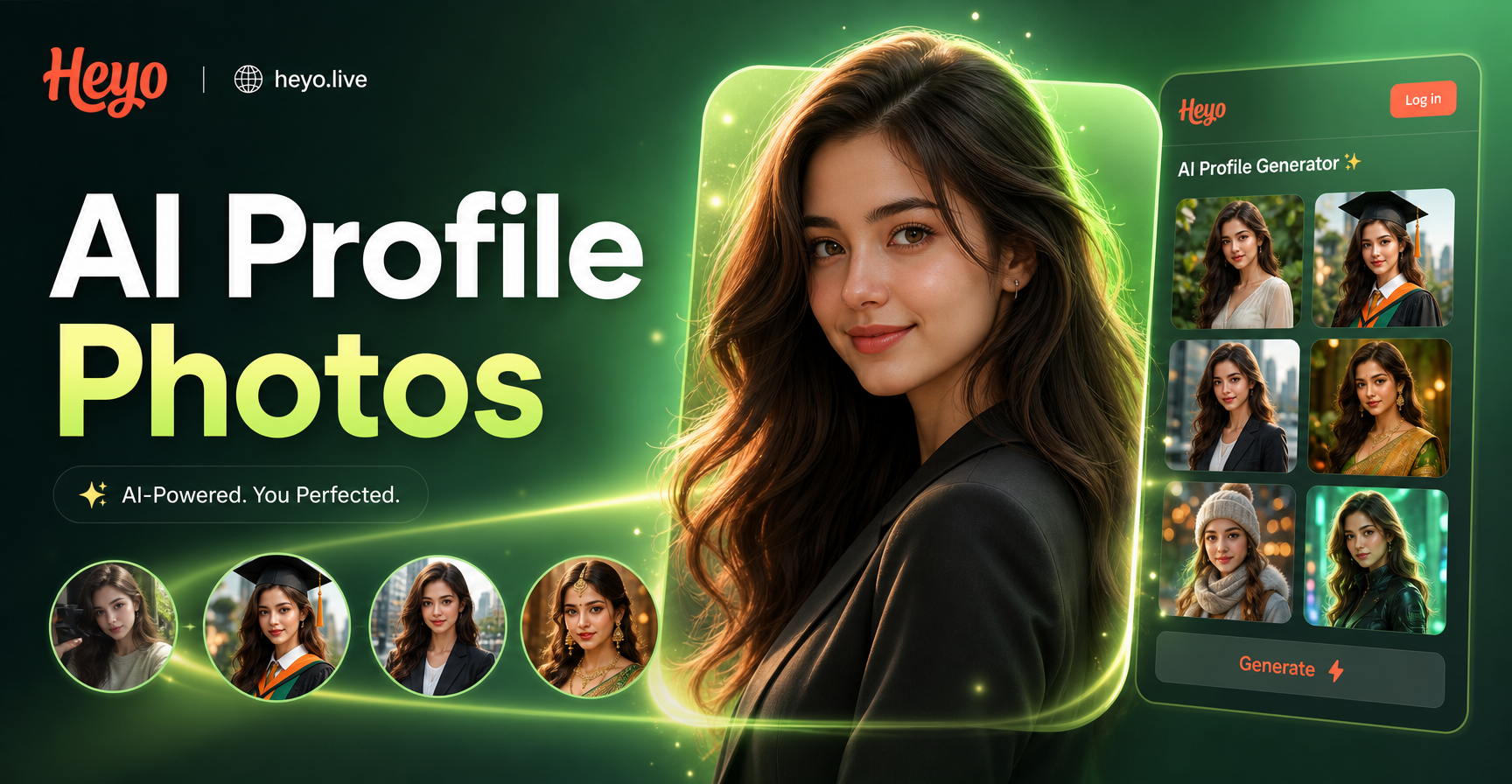 Professional AI Headshots: Custom Profile Photos in Seconds