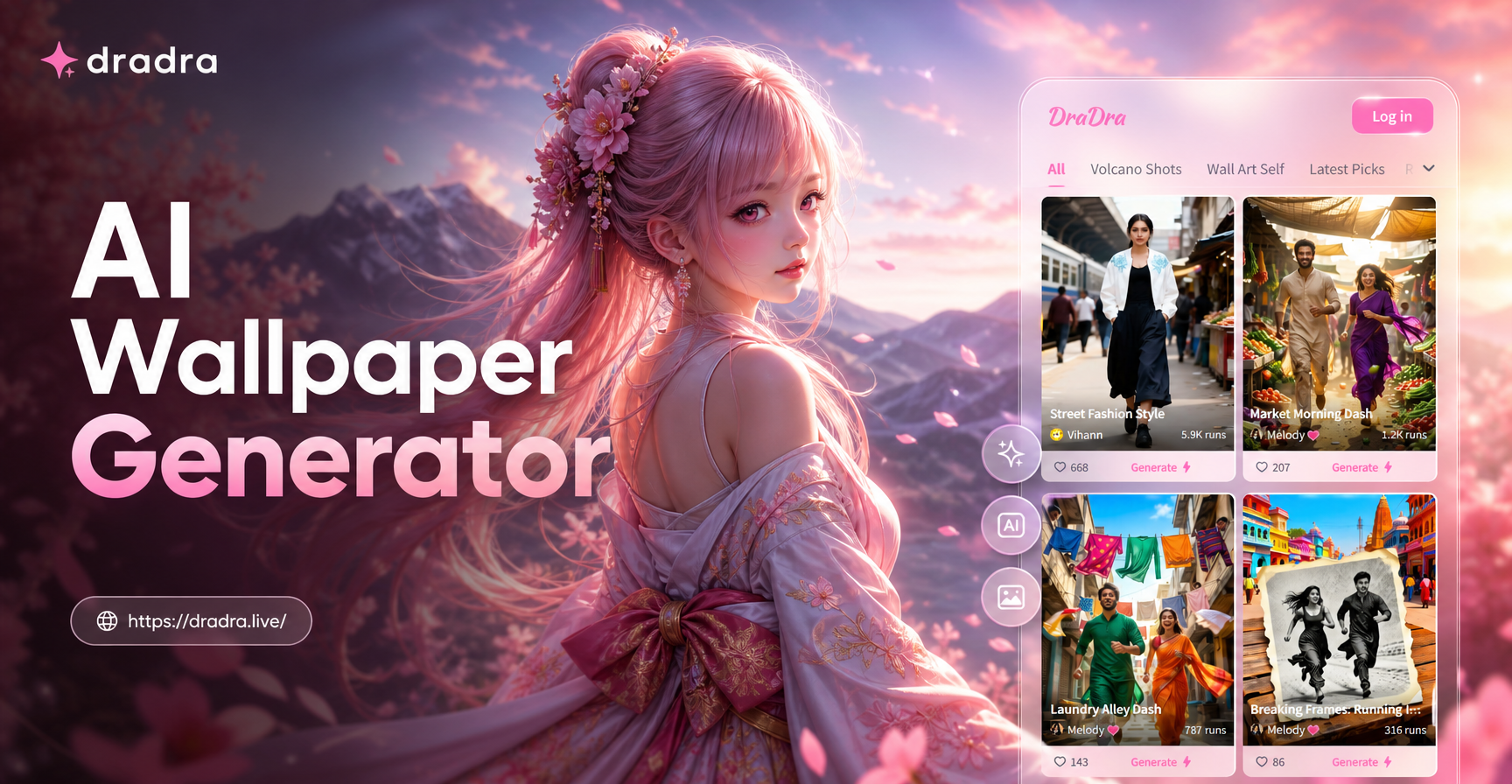 AI generated fantasy wallpaper art