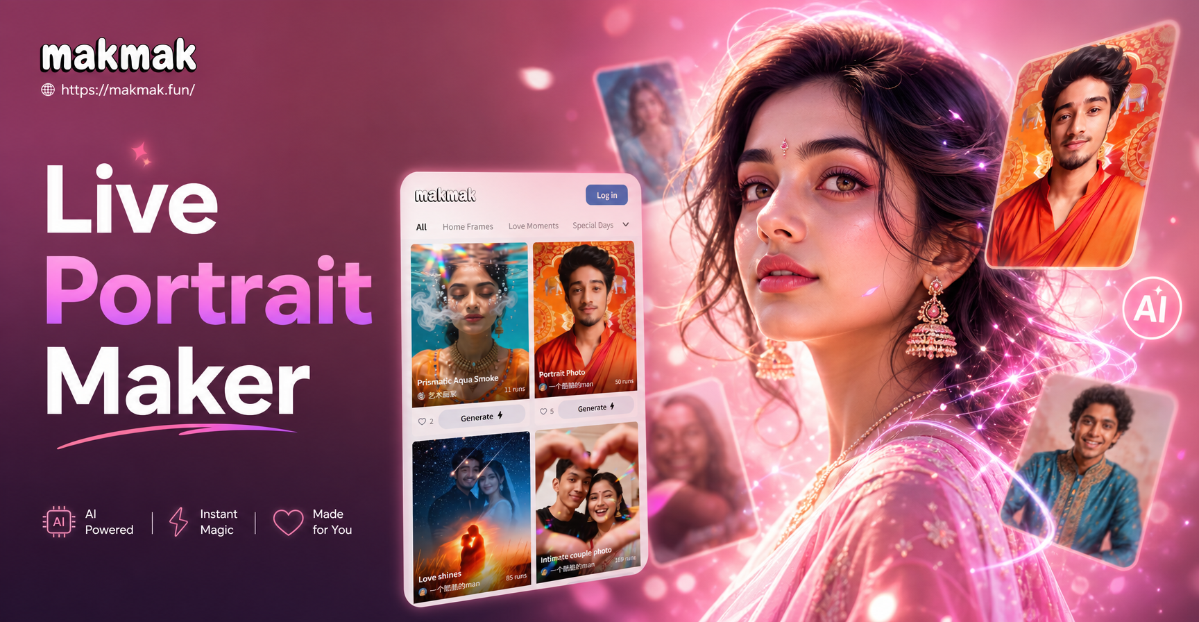 Bring Photos to Life: AI Live Portrait Maker App