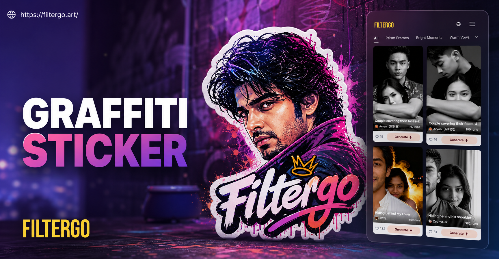 Street Art Sticker Maker: Design Custom Graffiti Online