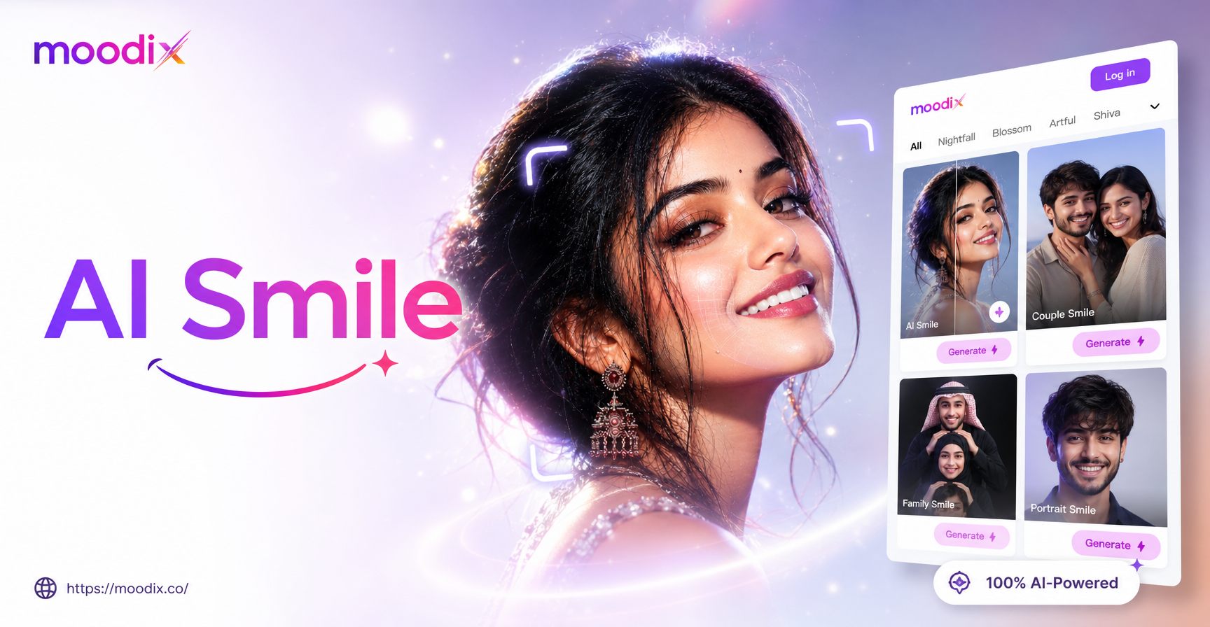 Filtro de Sorriso de IA: Gerador de Sorriso Natural para Fotos