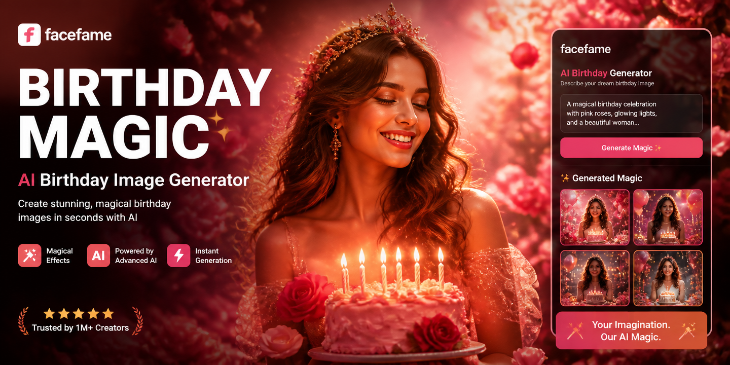 Create Magical Birthday Images with AI in Seconds