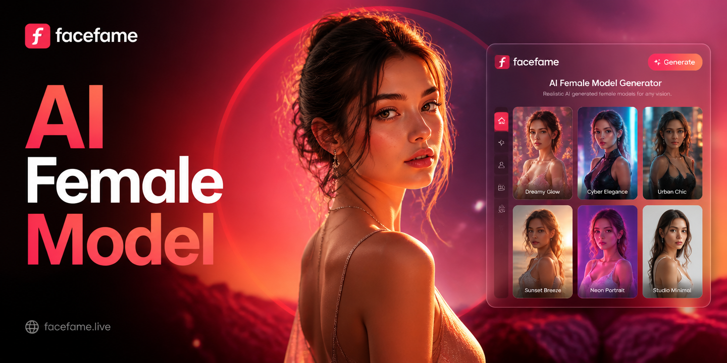 Generate Your AI Female Model: Realistic Virtual Models Made Easy