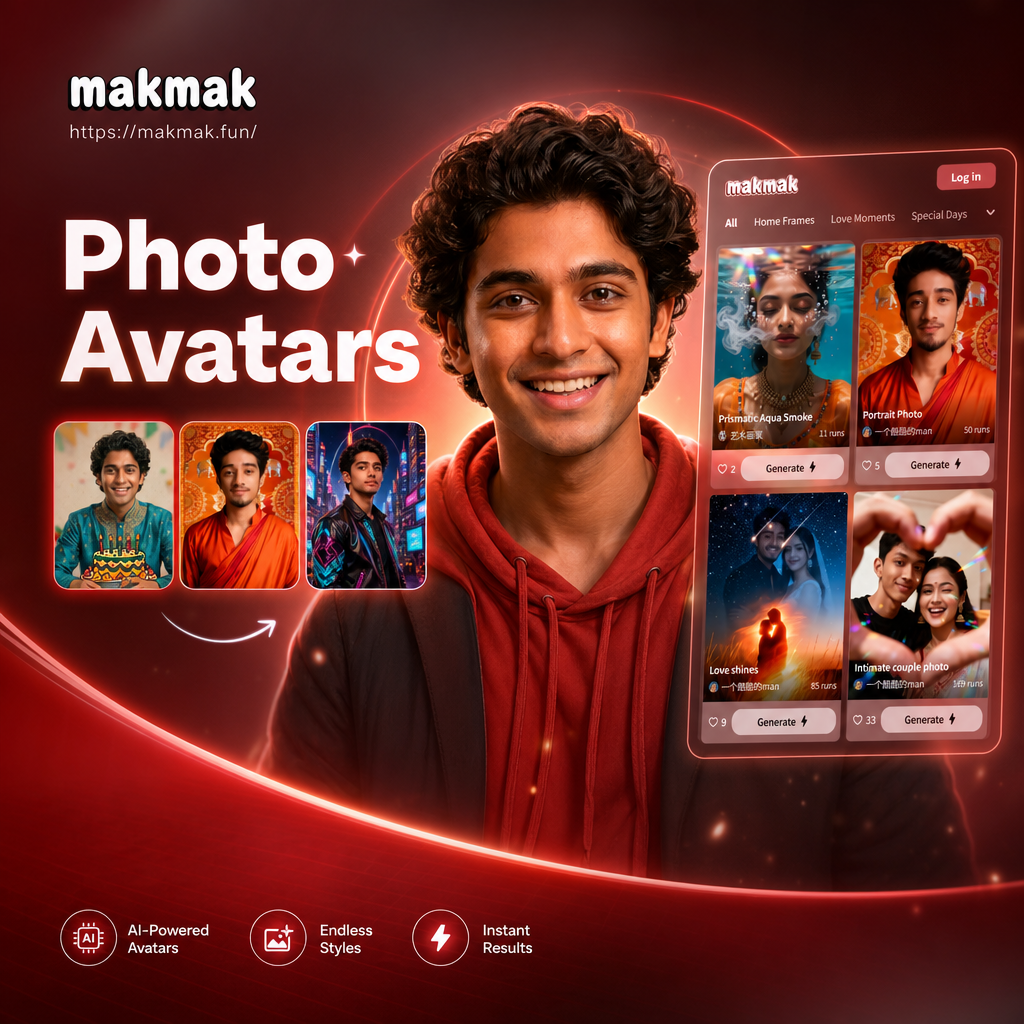 Photo Avatar Maker example of an anime style AI avatar