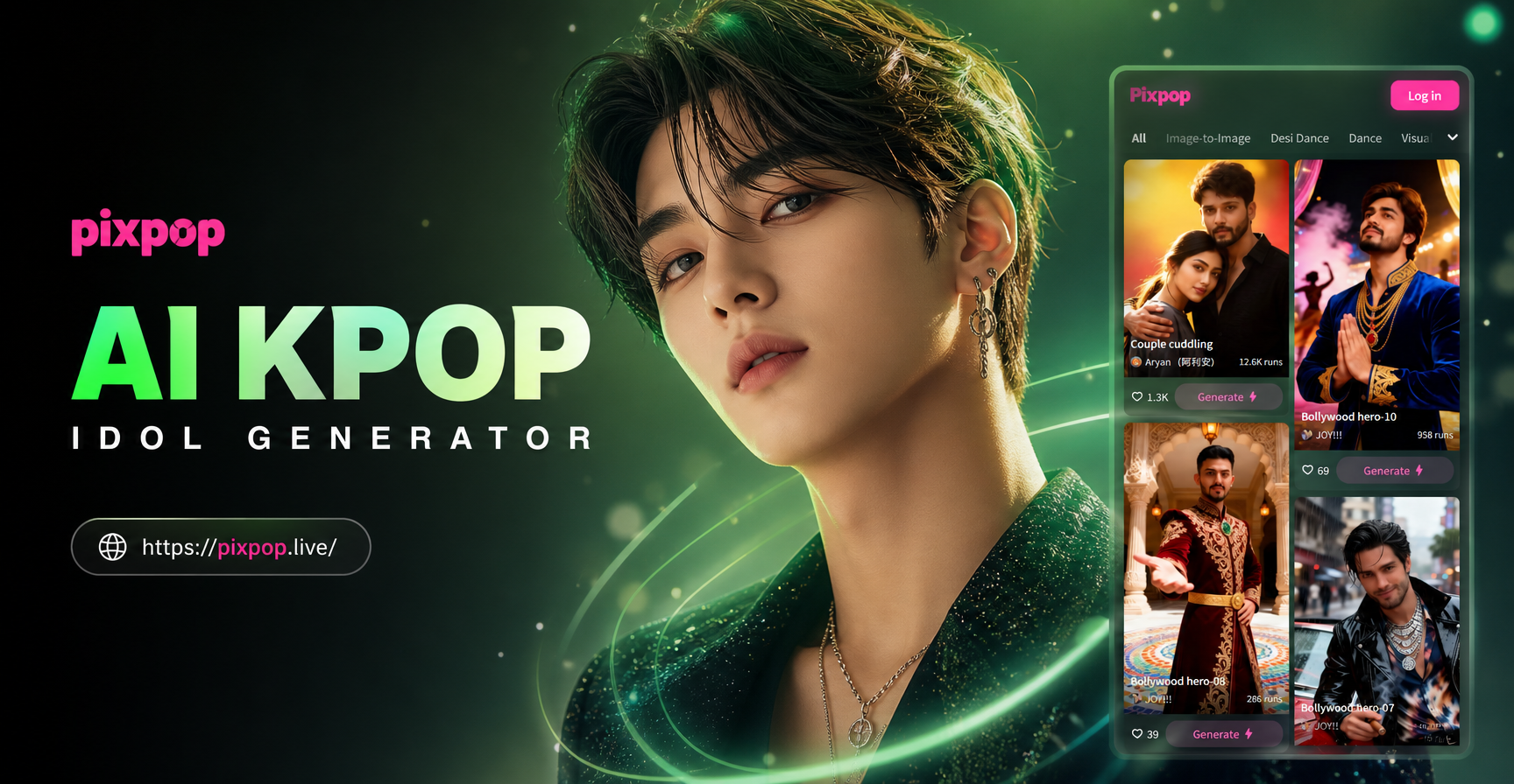 Create Your Dream AI Kpop Idol | Virtual Idol Generator