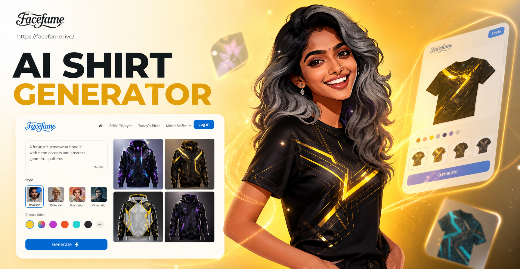 Desain Kaos Kustom Instan dengan AI