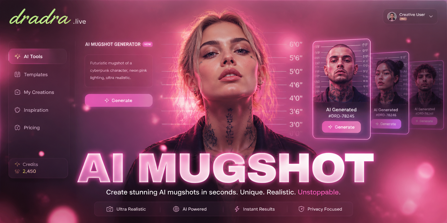 AI Mugshot Generator: Create Realistic Criminal Photos