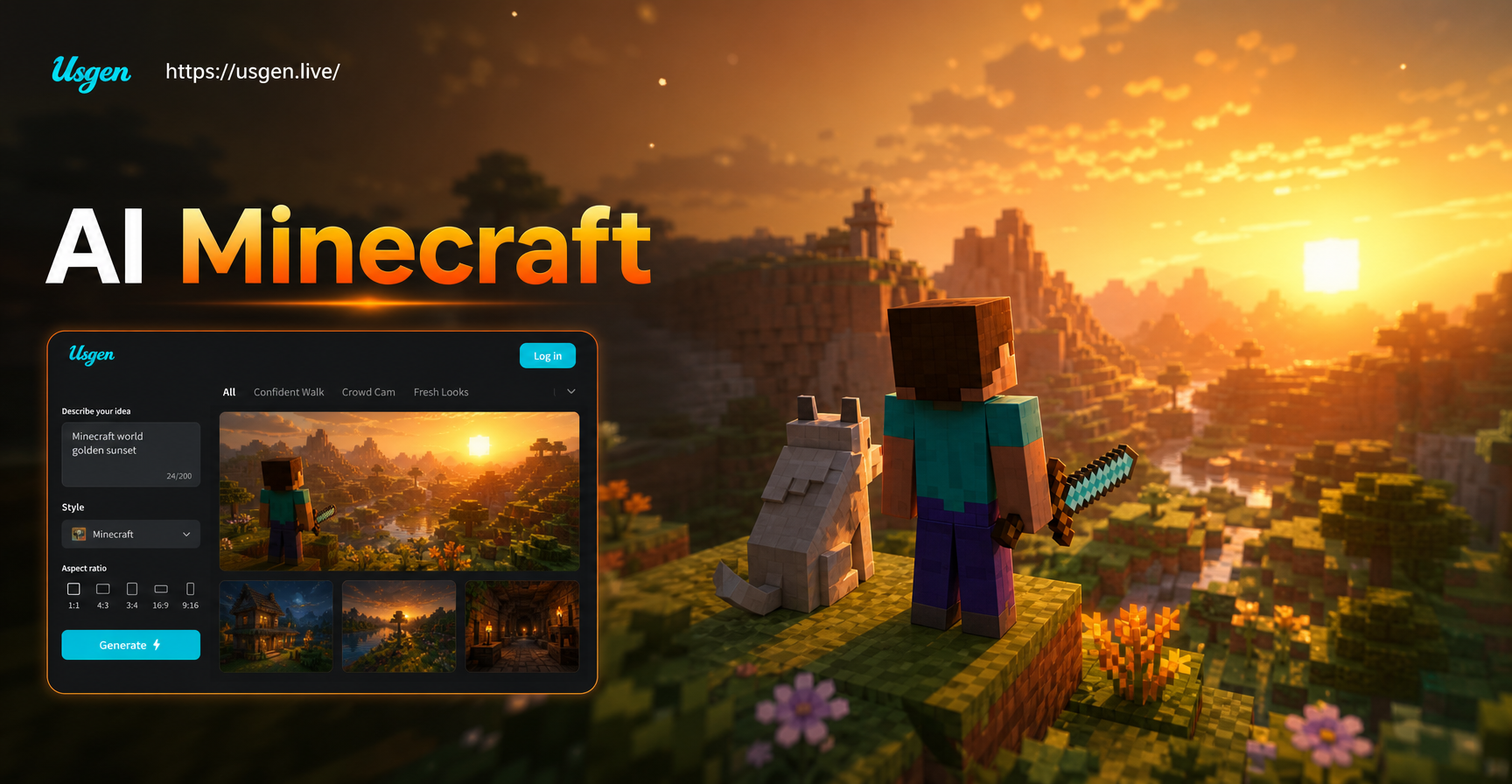 Create Stunning Minecraft Art with AI