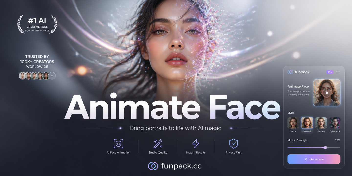 Bring Photos to Life with Face Animation AI